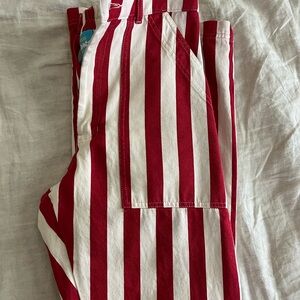 Big Bud Press striped work pants. NOT SAMPLE SALE. Hard to find.